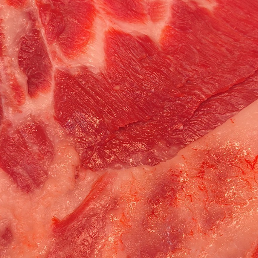 黑猪肉跑山猪五花肉