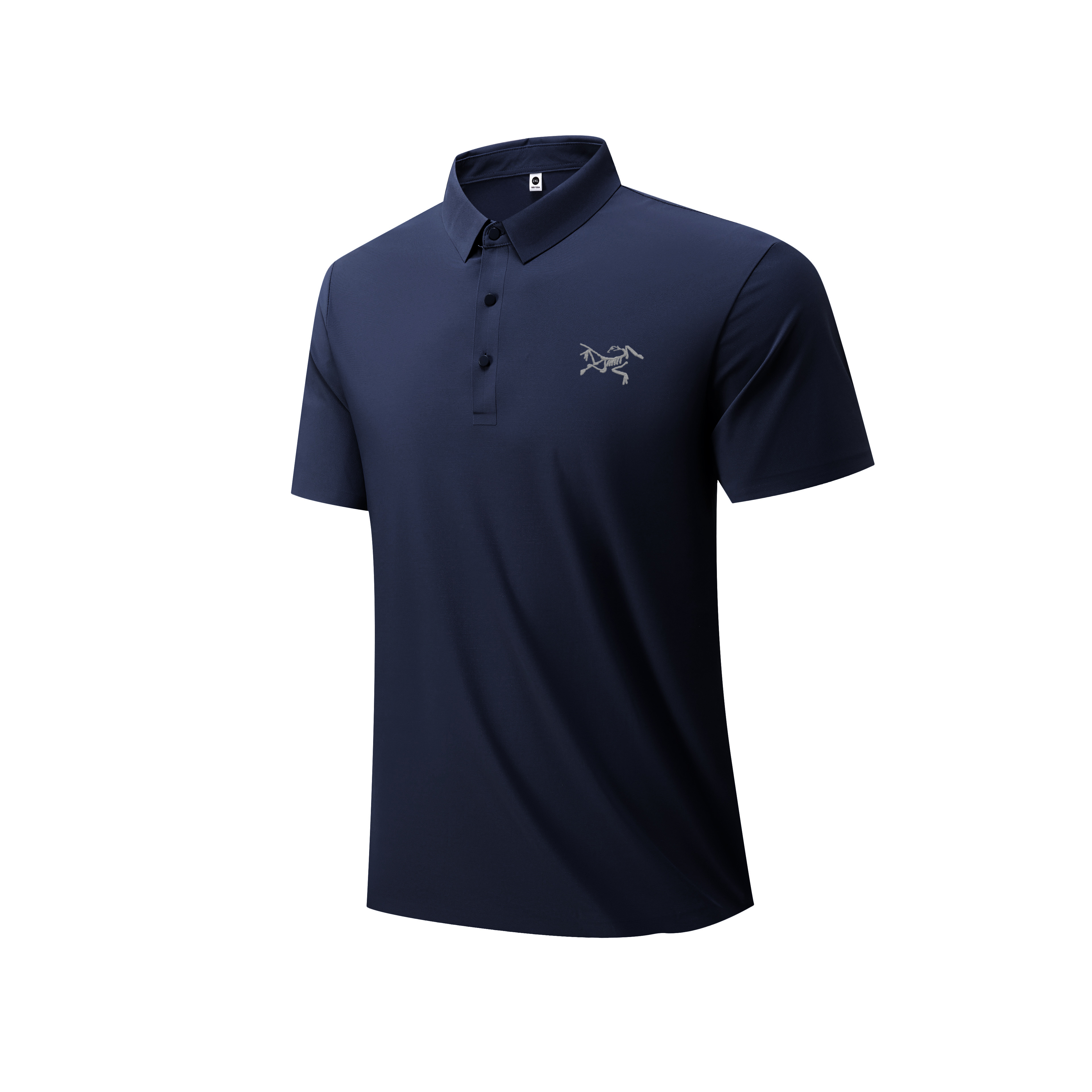 618活动【撤柜正品】轻奢 高档精纺棉短袖Polo衫棉质五分T恤夏季