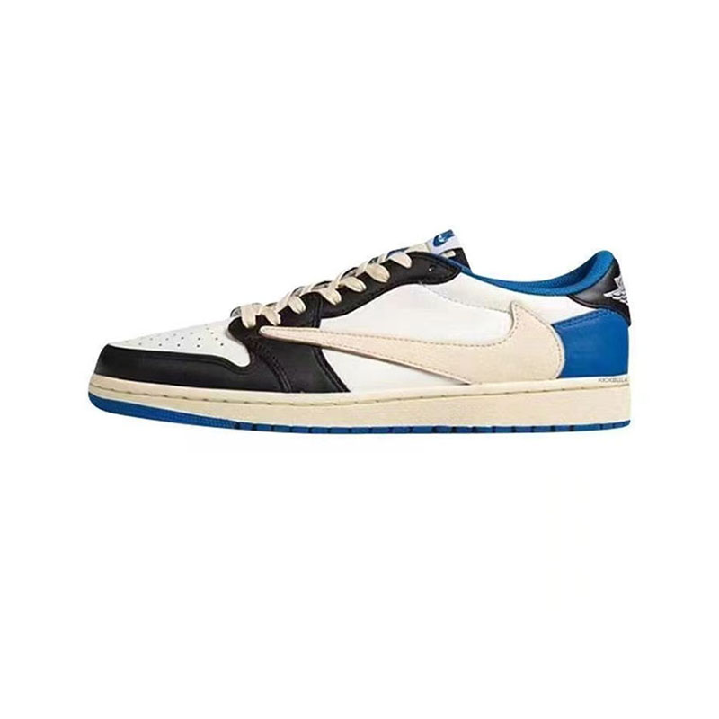 未拆封 NIKE/耐克 经典男鞋AJ1闪电倒钩低帮女鞋aj1藤原浩时尚