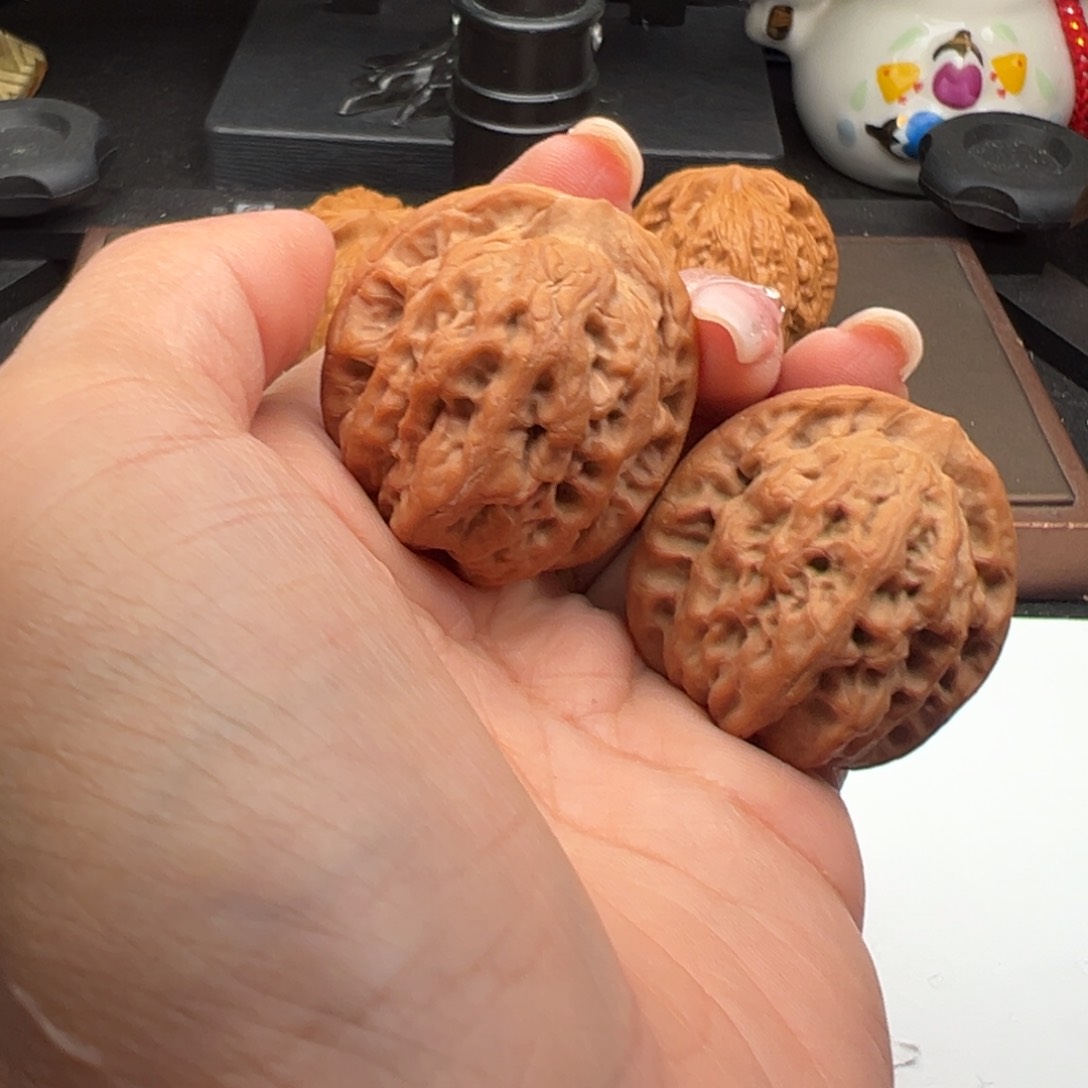 文玩核桃把件佛肚