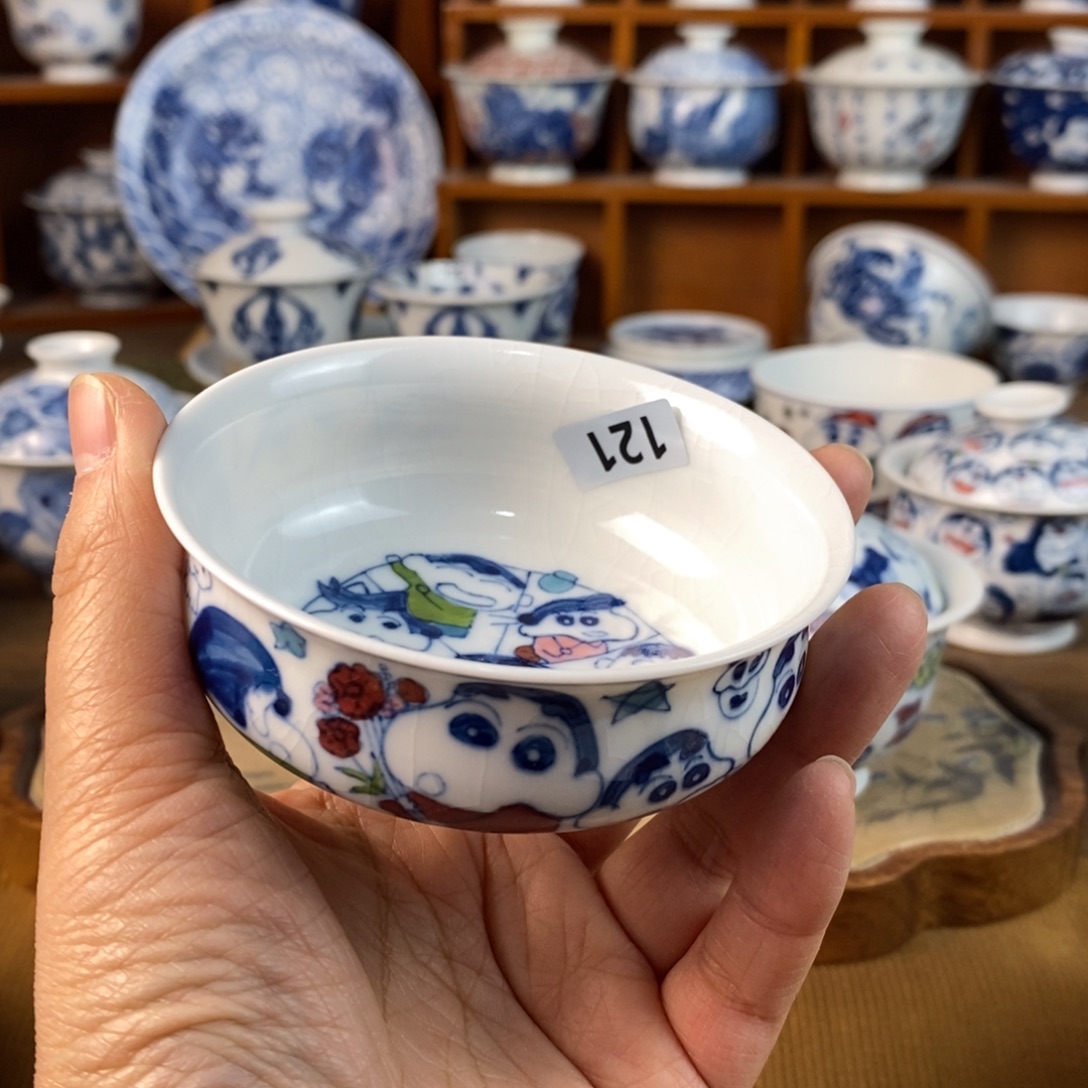 越****瓷片景德镇陶瓷手绘茶器121