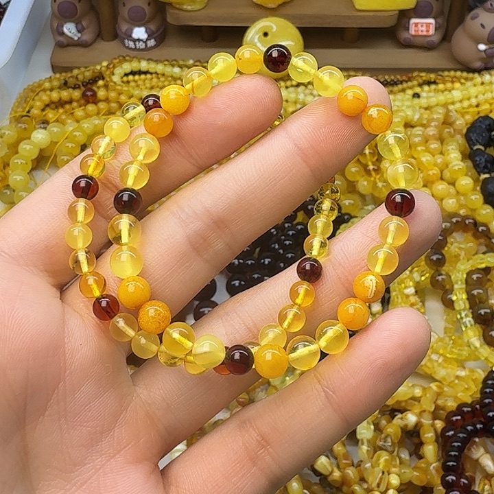 琥珀未镶嵌珠宝奇石