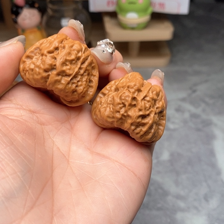 文玩核桃吊坠乘****游蛙蛙35.37.1106