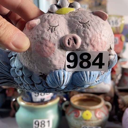 红陶多肉植物花盆