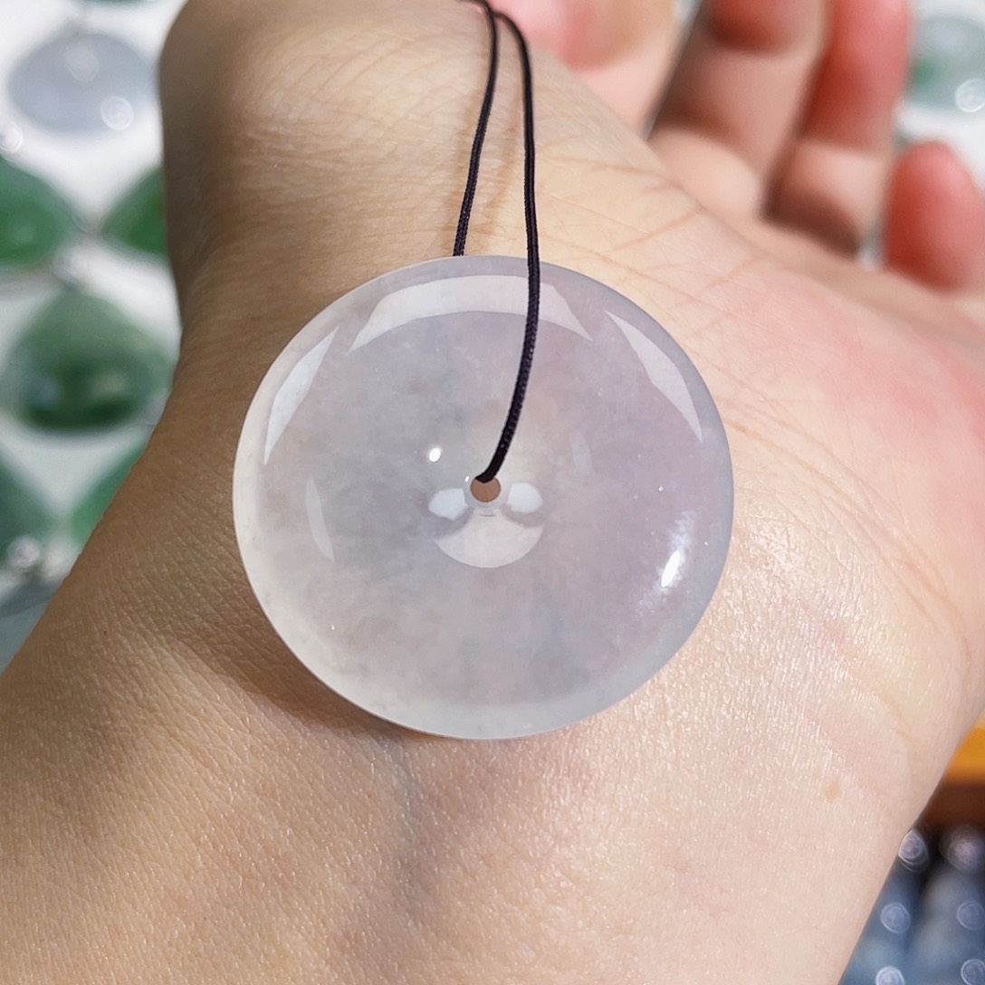 颈饰未镶嵌翡翠吊坠