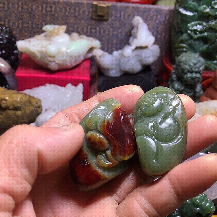 未镶嵌和田玉珠宝奇石就**样