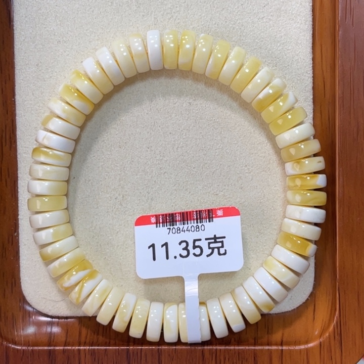 琥珀手链未镶嵌蜜蜡