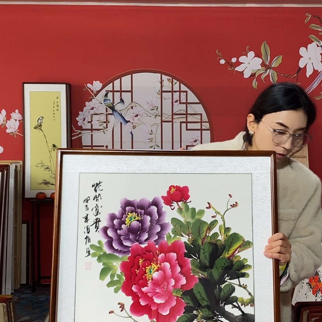 国画手写手绘47✖️162国画作品