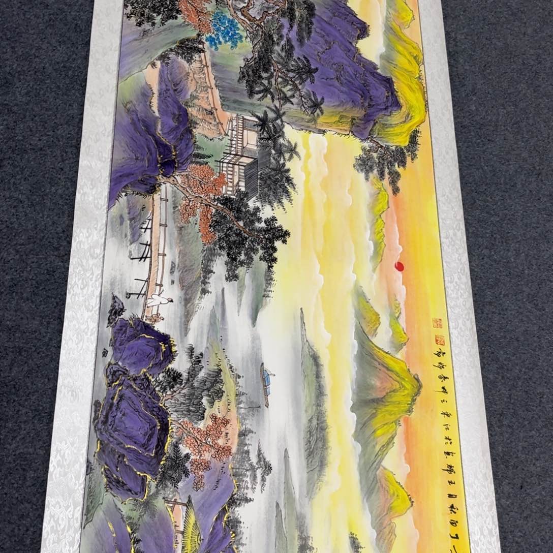 国画国画作品手绘