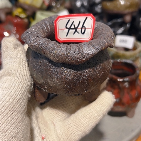 粗陶花盆手工花盆制作