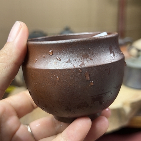 戬谷龙窑柴烧茶杯697