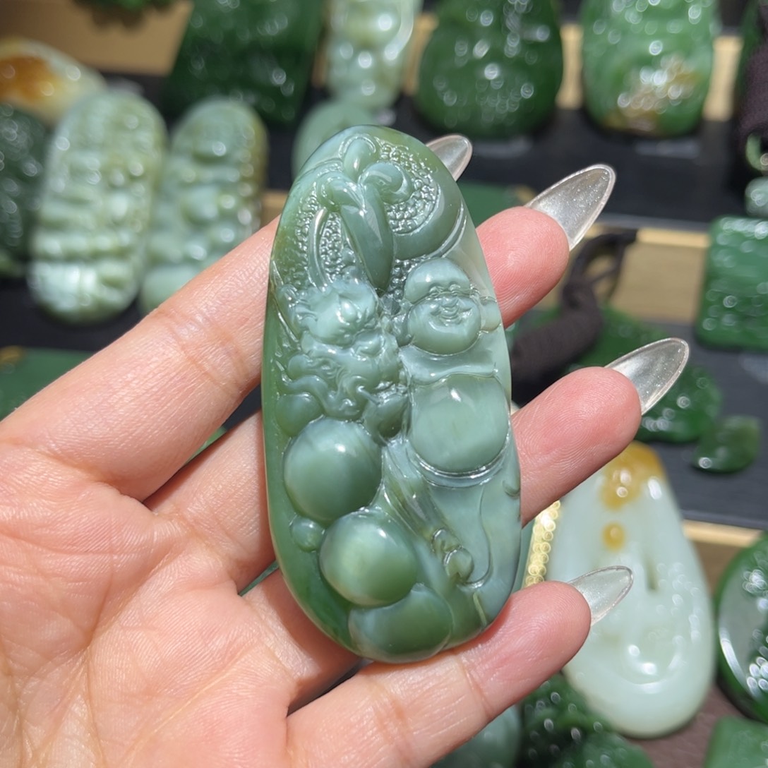 和田玉挂件未镶嵌