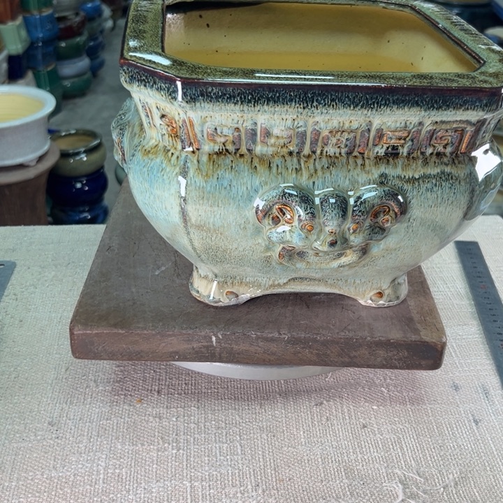 泳坤堂石湾盆鸿*陶瓷