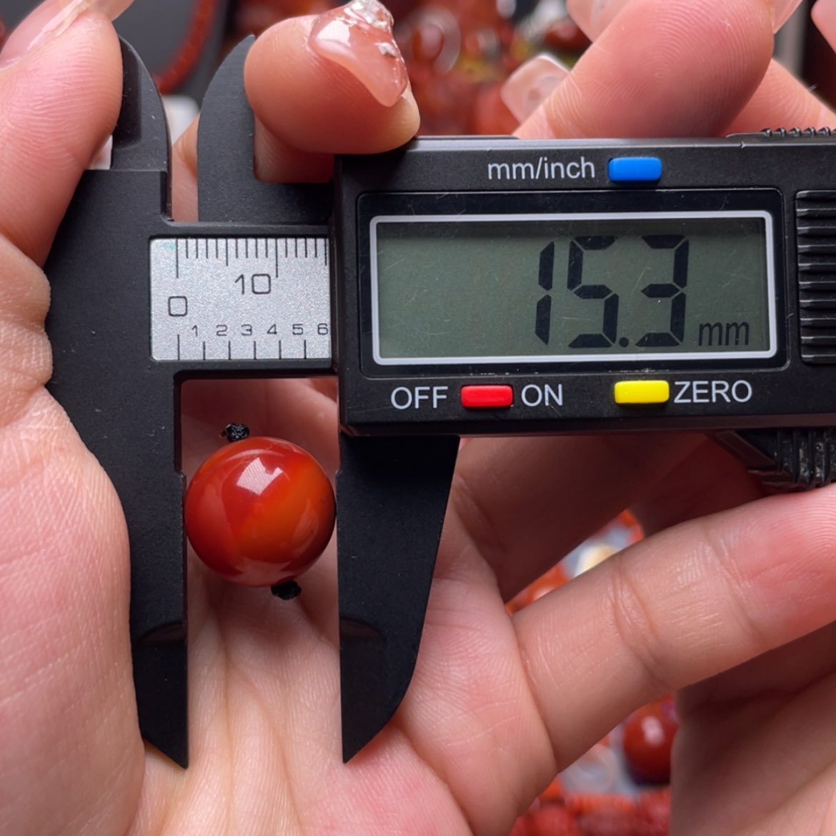 【闪购商品】南红玛瑙圆珠未镶嵌江**火