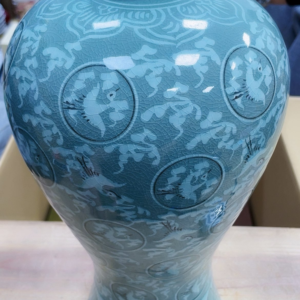 【闪购商品】瓷片瓷制作工艺品摆件