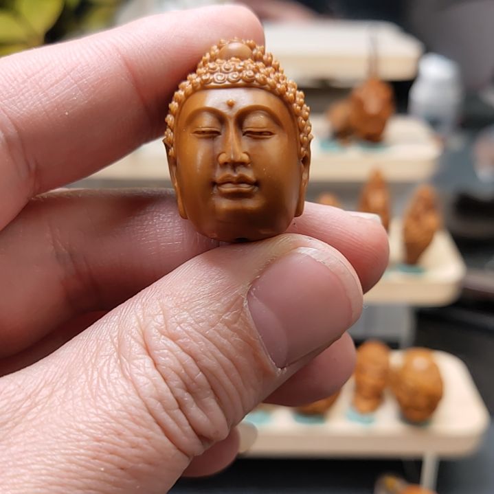 橄榄核手串/手链2.2  佛头单籽