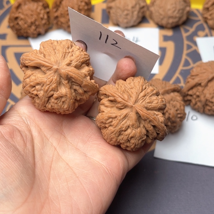 文玩核桃把件46大粗筋