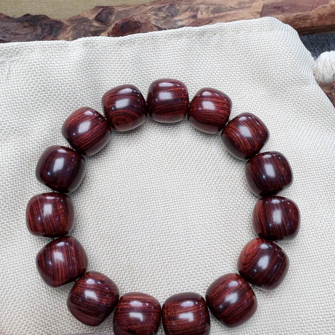 黄花梨/降香黄檀手串/手链一**好海南黄花梨1516紫油梨