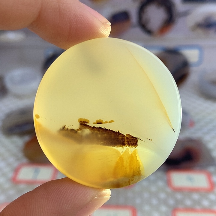 玛瑙/玉髓合金颈饰