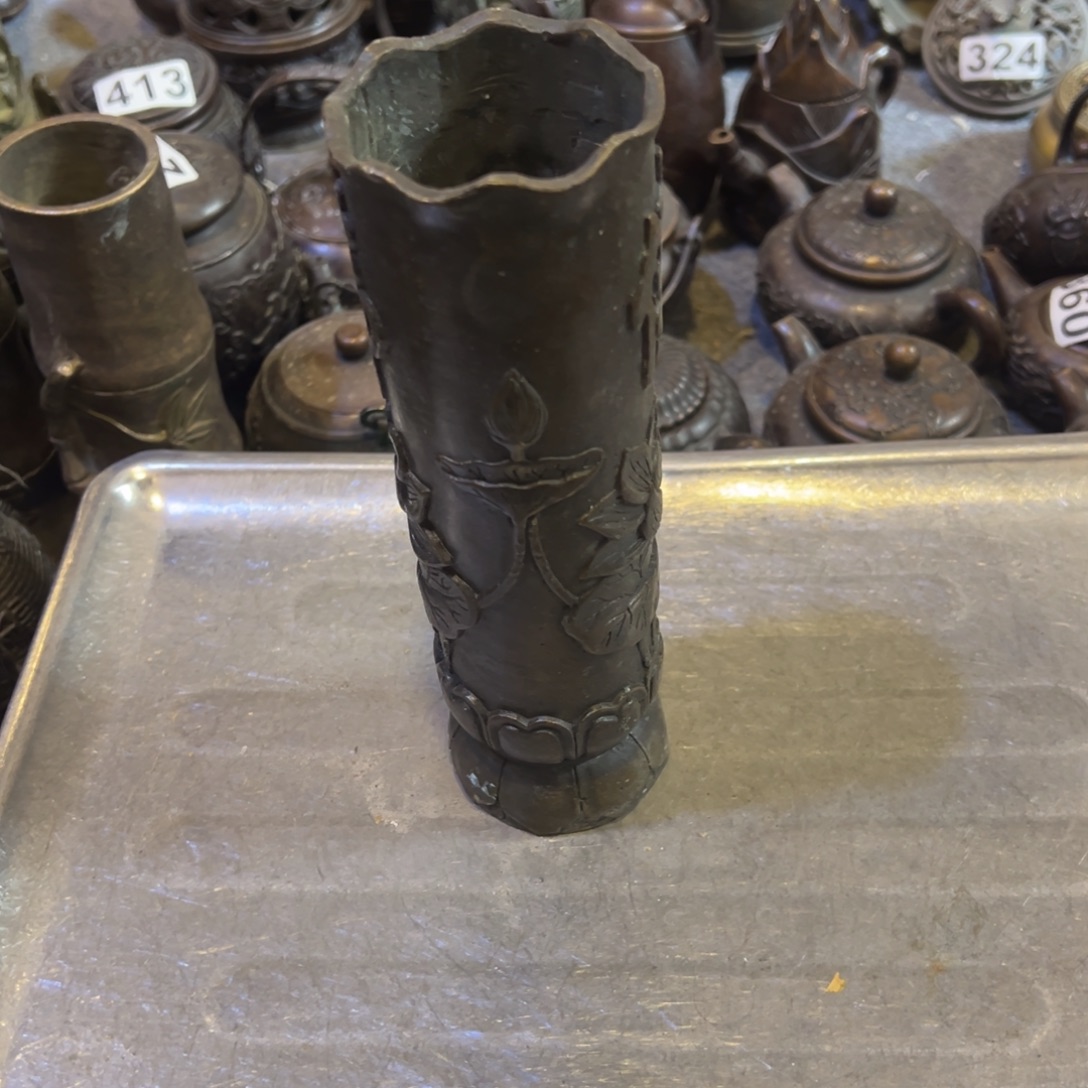 黄铜摆件，文房摆件