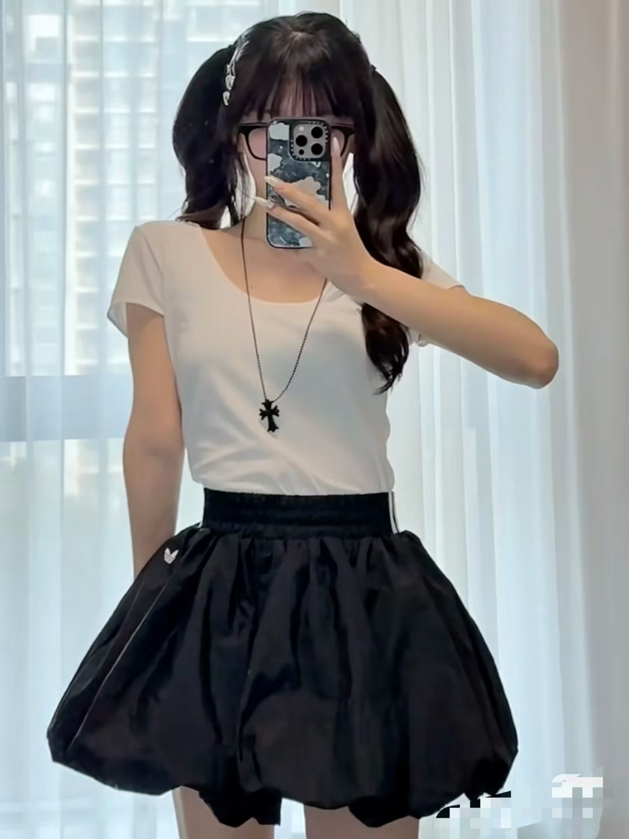 阿di仙女花苞裙蓬蓬裙