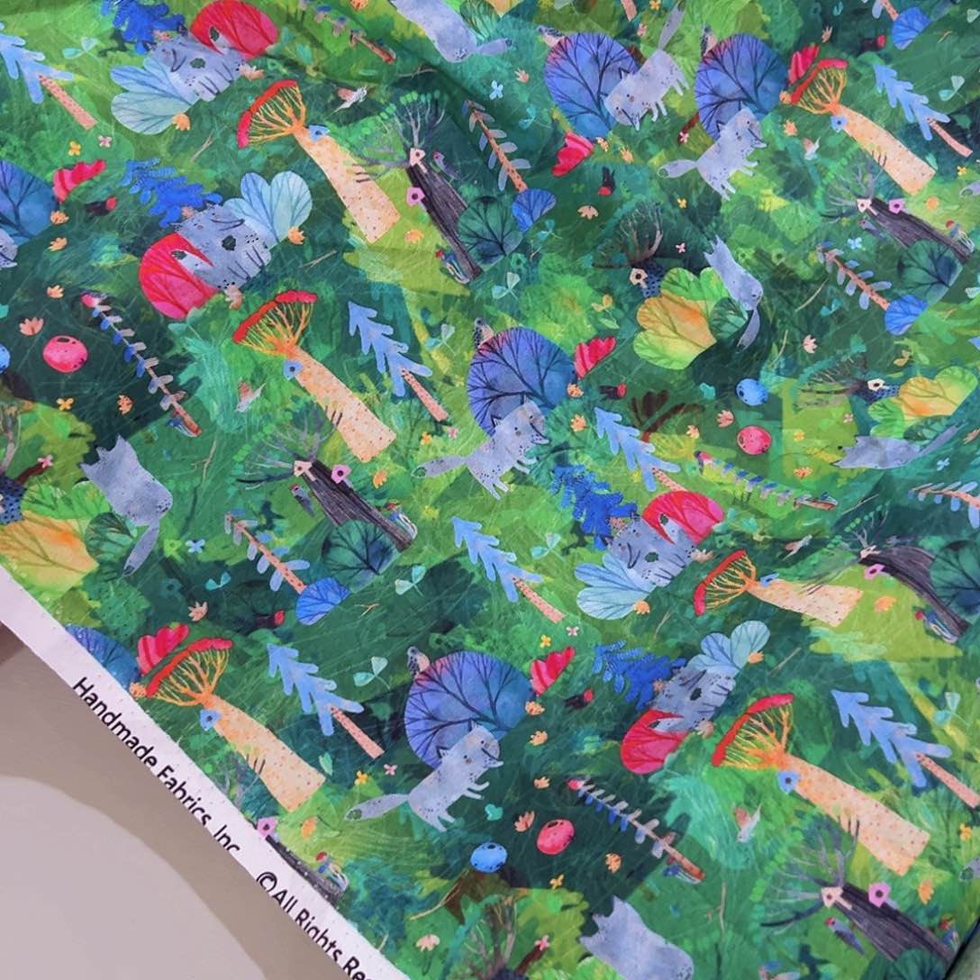 一米价纯棉平布1.1米宽果子布艺地卷