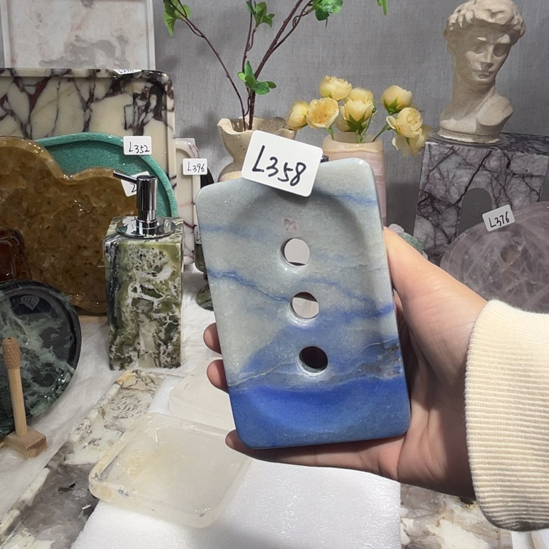 诺***山石材天然奢石肥皂托358