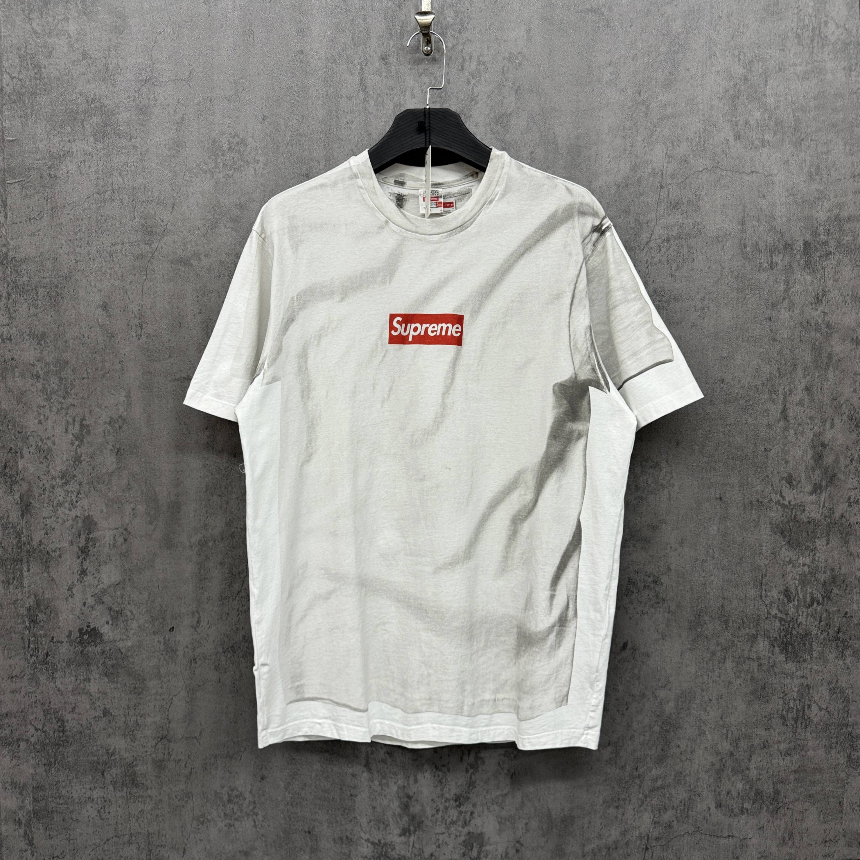 未使用 Maison Margiela/梅森马吉拉 联名Supreme短袖/WK132/L码