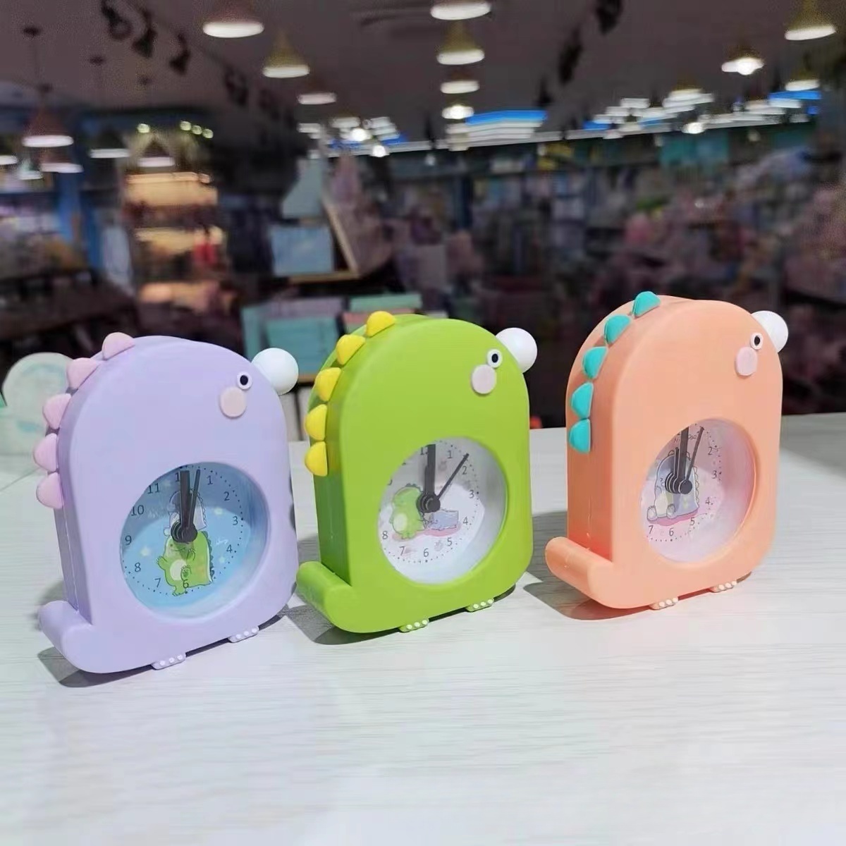 新款恐龙多功能小闹钟Z1274
