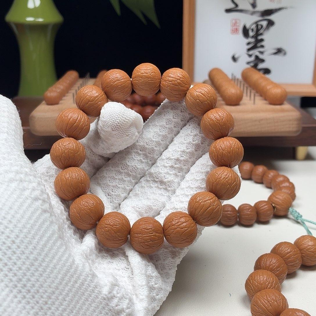 隔***兽猴头核桃吊坠16大盆子