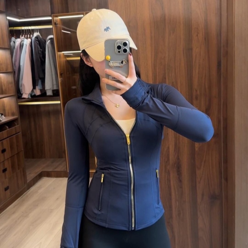 Define瑜伽衣（金拉链）新款修身透气百搭时尚9