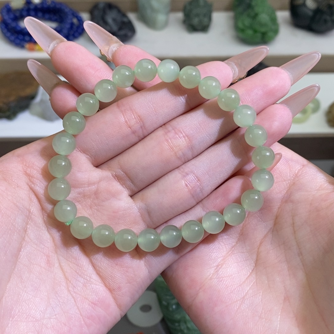 和田玉手串未镶嵌