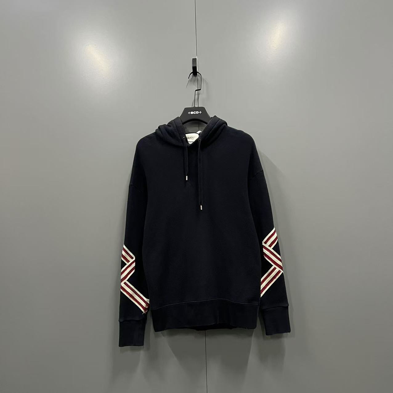 95新 GUCCI/古驰 （bb）花卉帽衫 S码/8000/bc000659