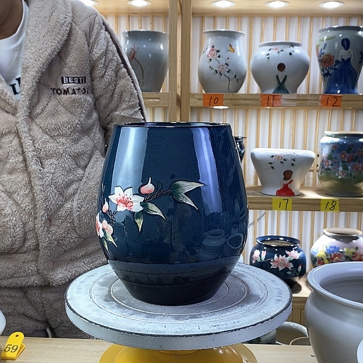 罐陶瓷陶瓷付出付出