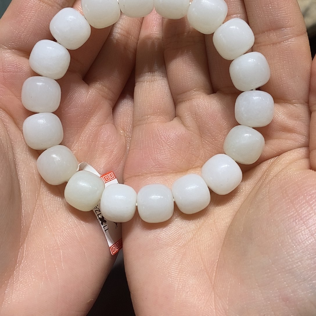 和田玉（白玉）未镶嵌手链