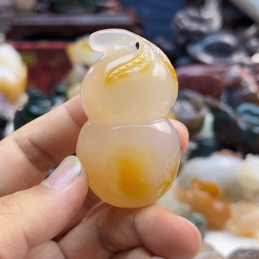 玛瑙/玉髓未镶嵌颈饰