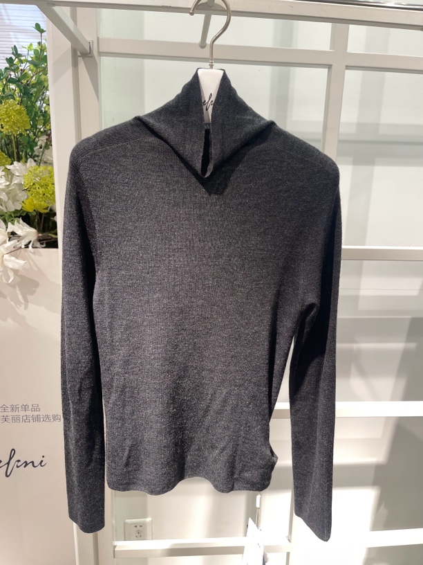 2024冬季新品针织衫，1FA633962，黑色