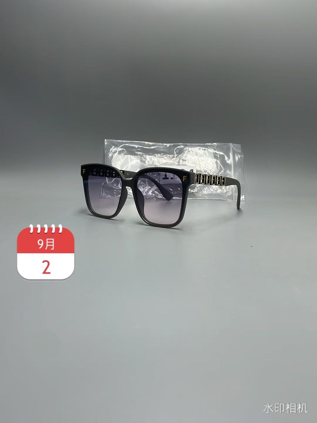 个性高品质高颜值复古眼镜遮阳太阳镜时尚镜片黑色方框大框潮流