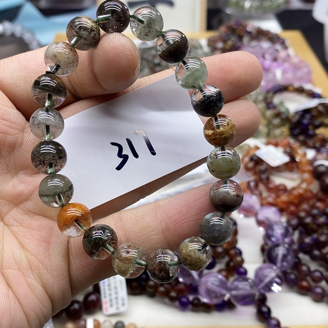 水晶手链未镶嵌天然