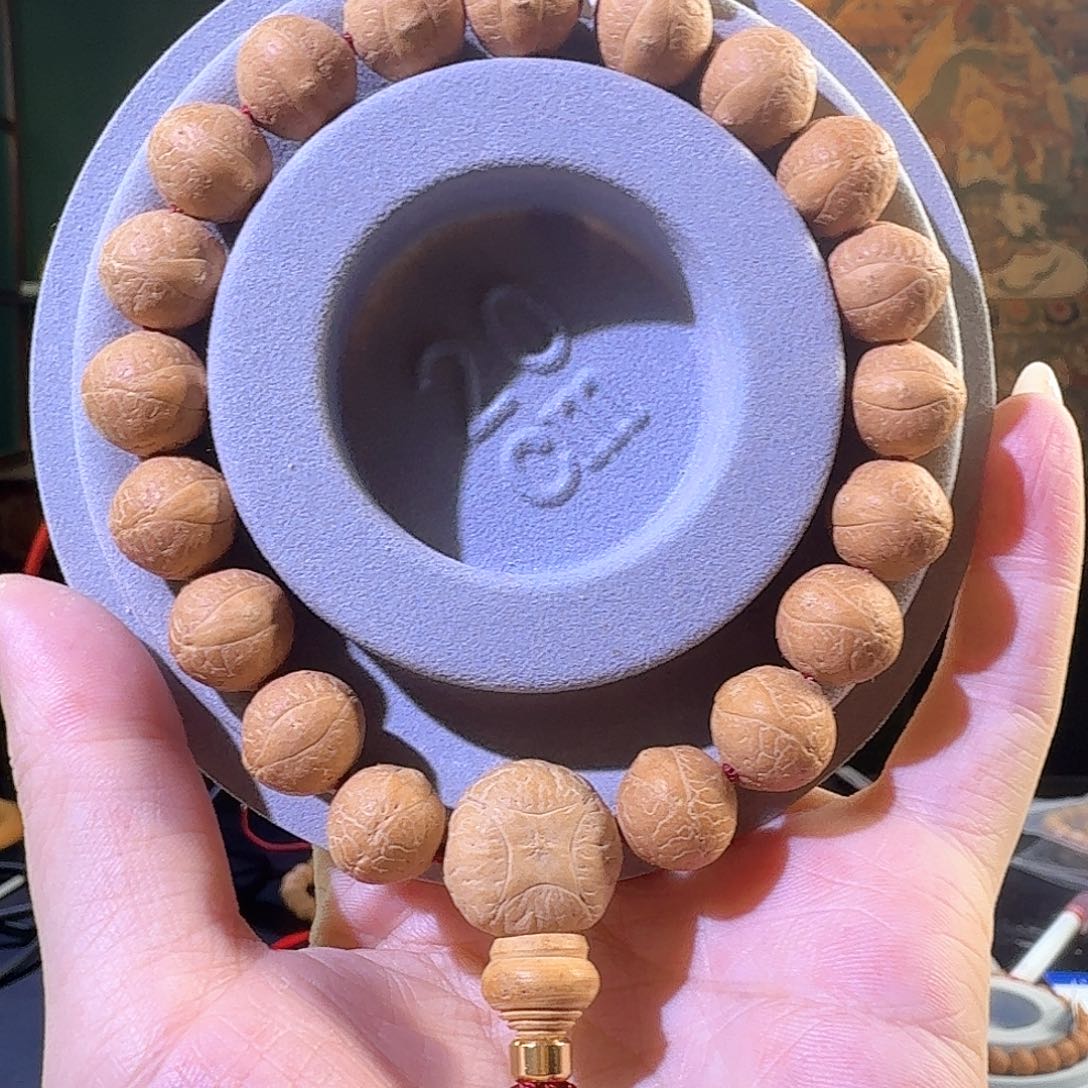 手串凤眼菩提13实心籽