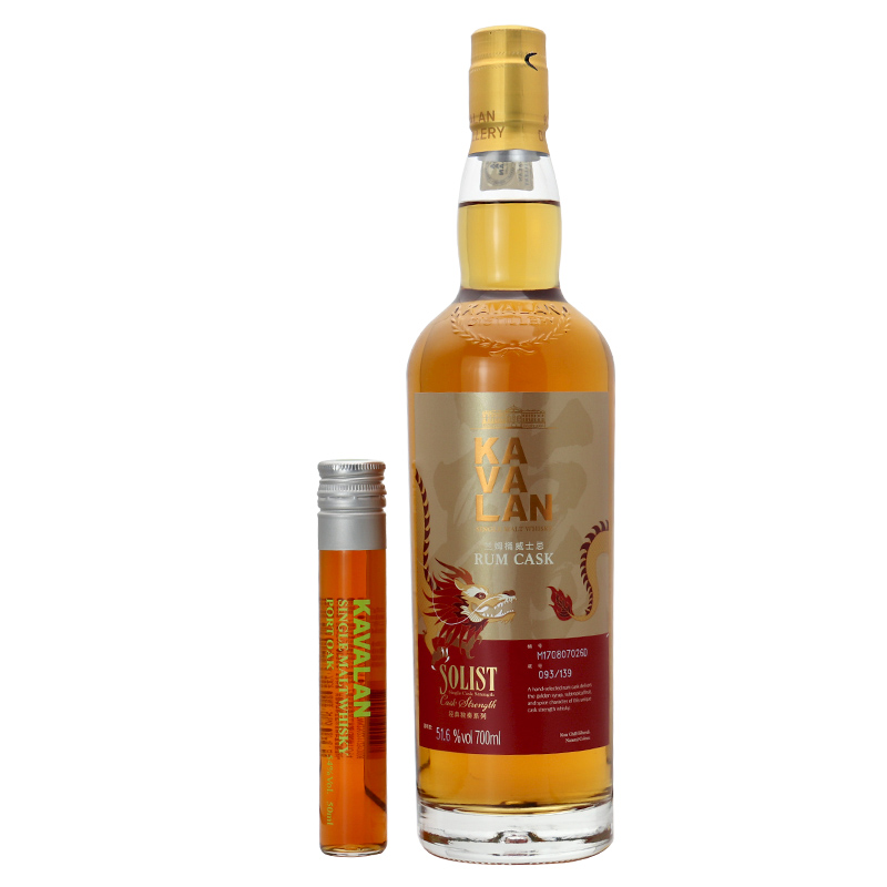 金车·噶玛兰经典独奏兰姆桶威士忌 700ml