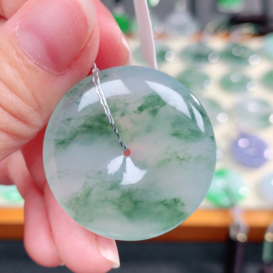 颈饰未镶嵌翡翠天然缅甸翡翠a货33-6.2