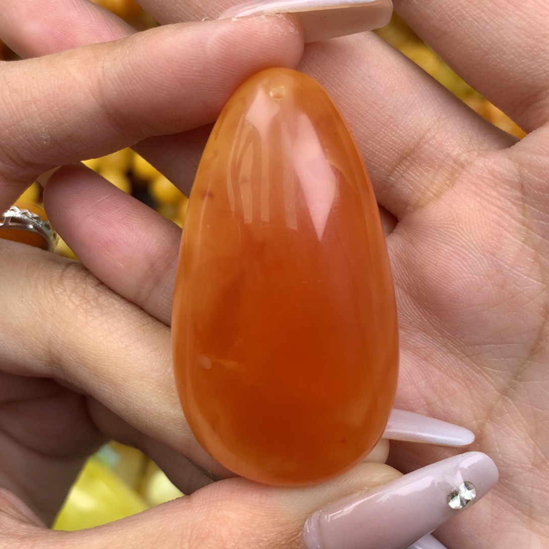 琥珀未镶嵌珠宝奇石49*28*12