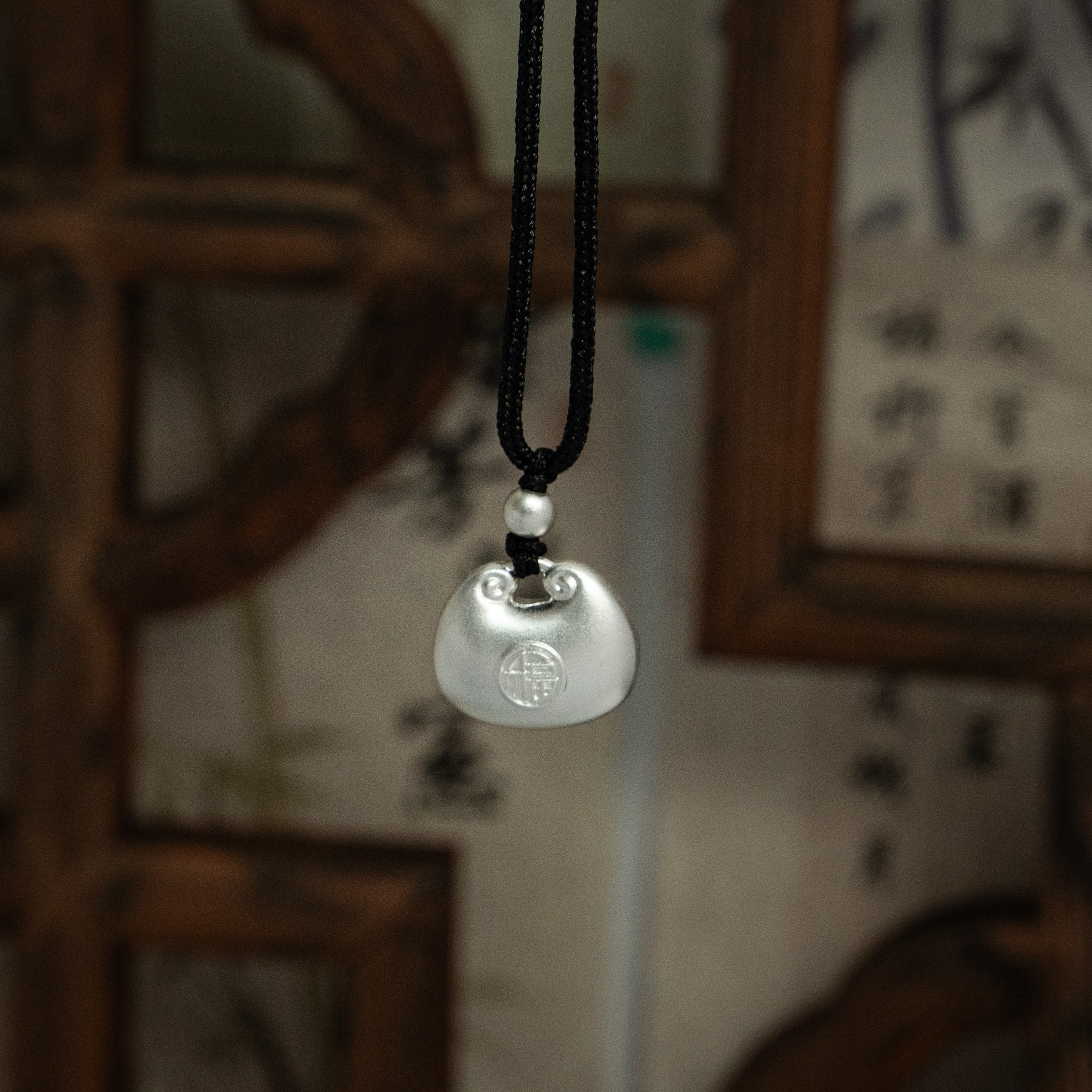 吊坠足银 实心胖福吊坠/14克/足银999.9