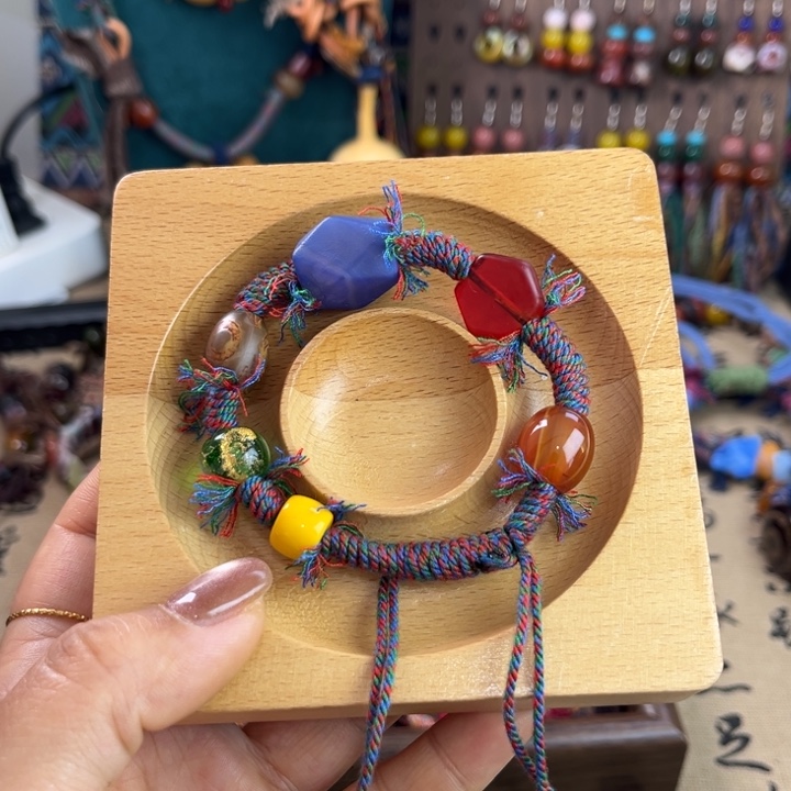 玛瑙/玉髓未镶嵌手链