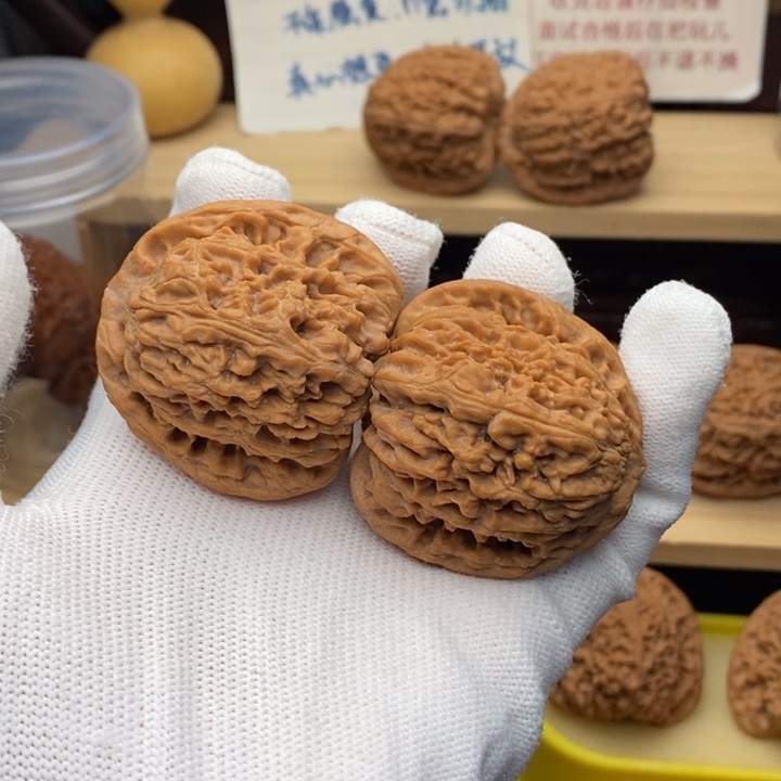 吊坠文玩核桃圆柱团子毕业44尺2075