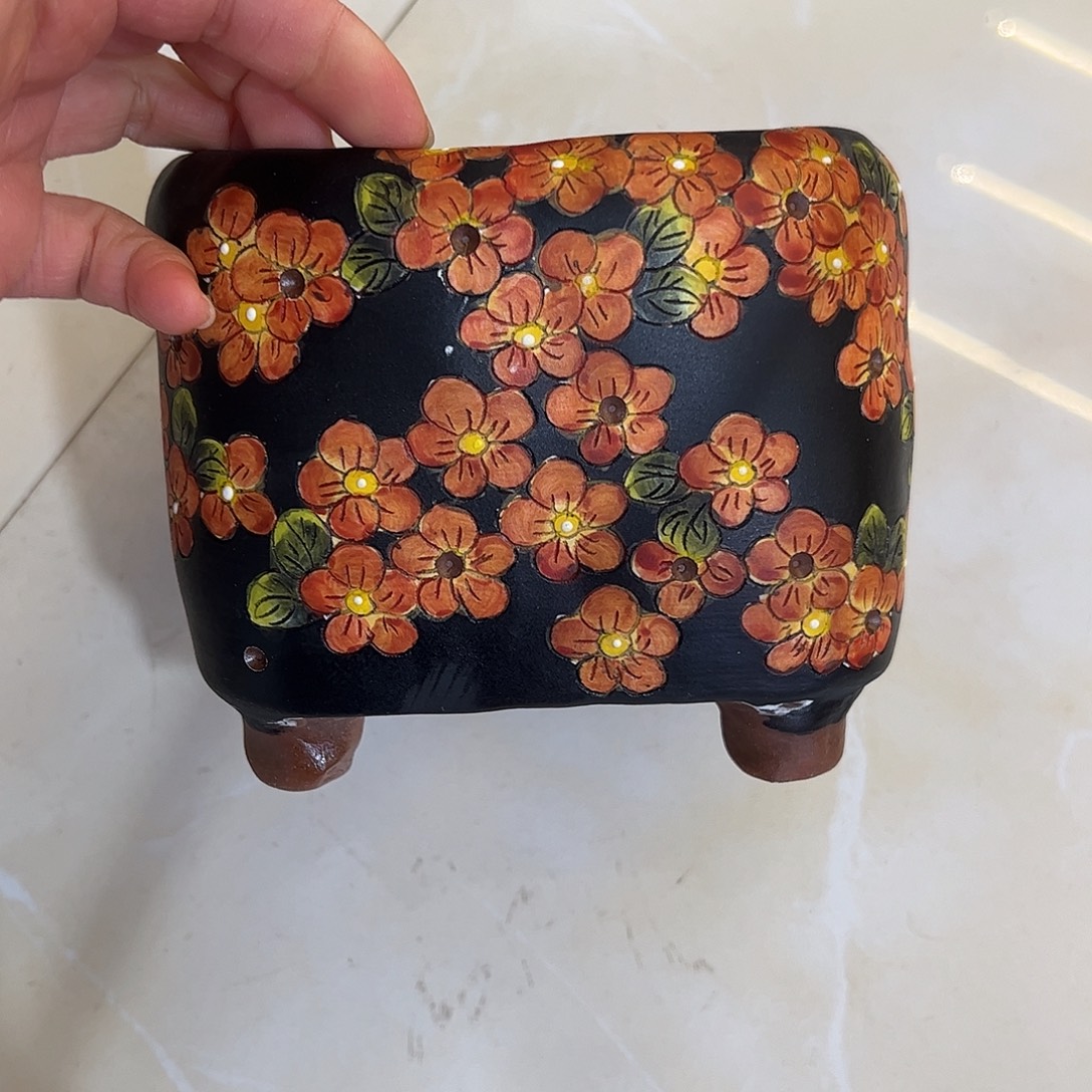 景德镇炫彩手绘口12