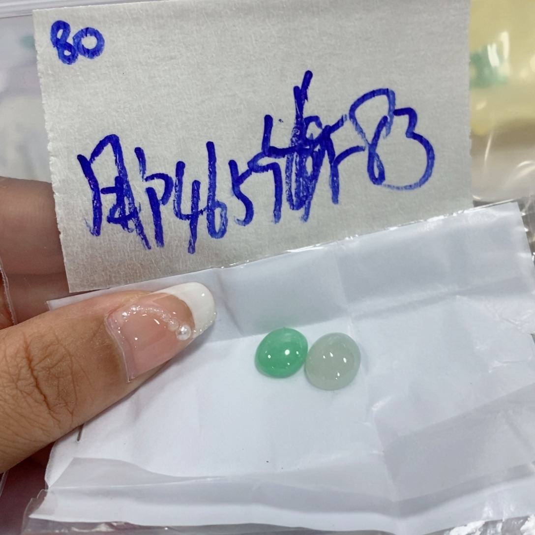 用***5定制翡翠未镶嵌不