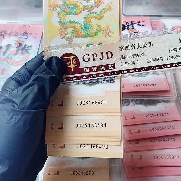 龙钞2组标十028168481 025168481