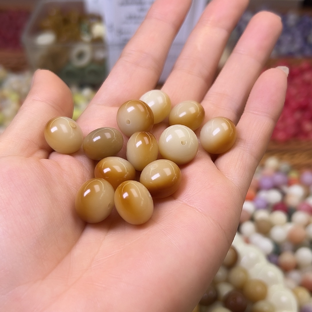 菩提根/象牙果手串卡14➕非料虎破算盘50颗